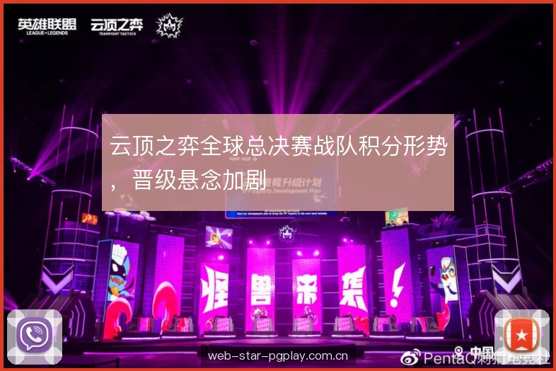 云顶之弈全球总决赛战队积分形势，晋级悬念加剧