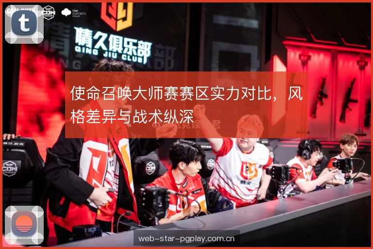 使命召唤大师赛赛区实力对比，风格差异与战术纵深